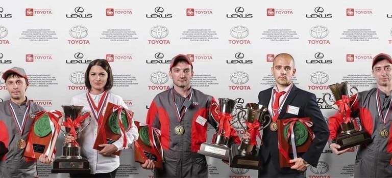 Кадры года: Тойота наградила победителей Grand Prix 2018