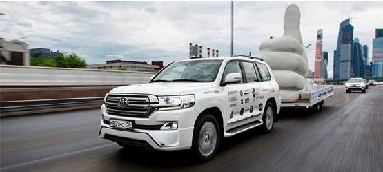 Изображение на странице Последние новости и события в мире Toyota Тойота Центр Саранск